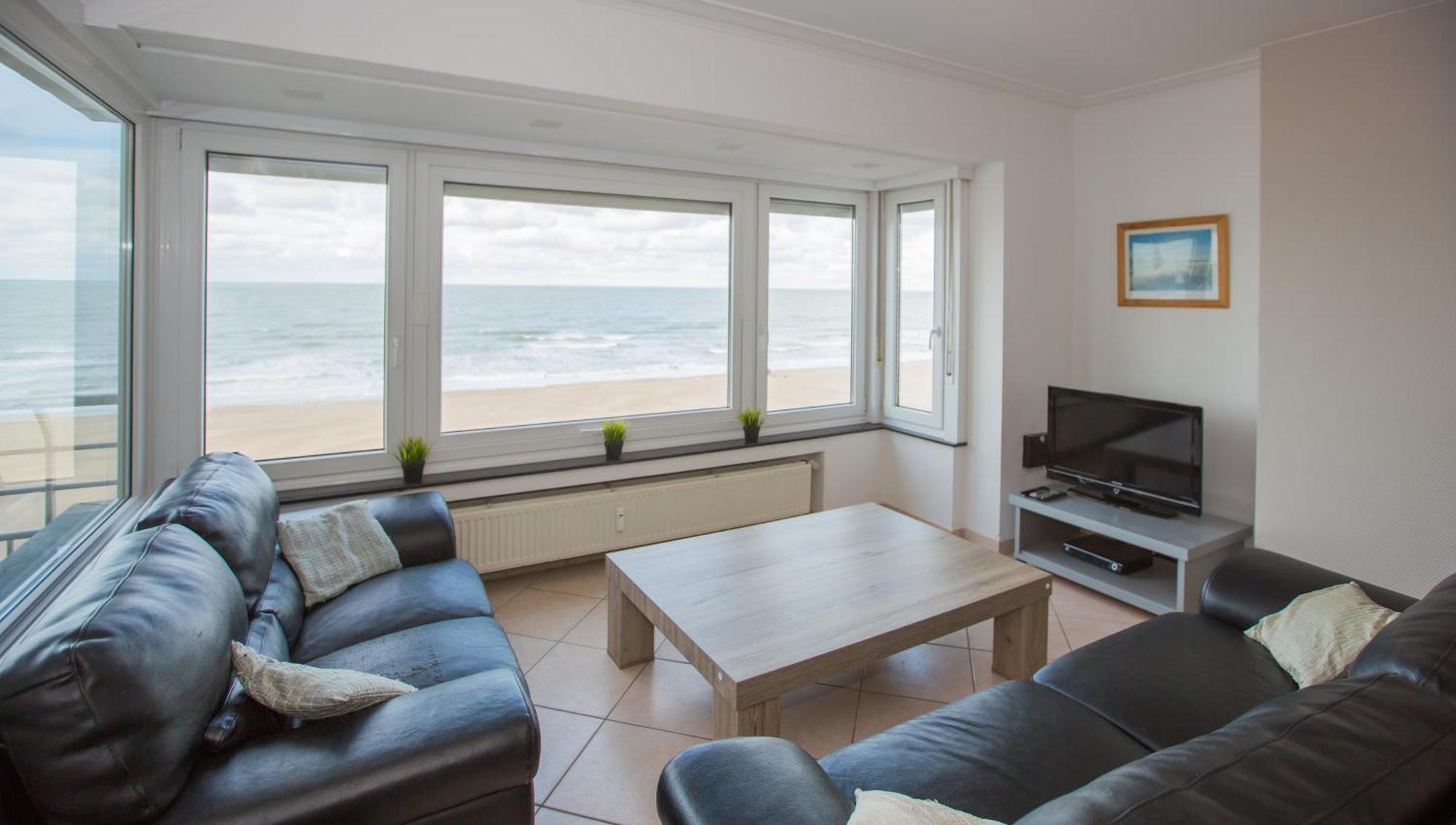 Bright Apartment With Sea View Oostende Ngoại thất bức ảnh