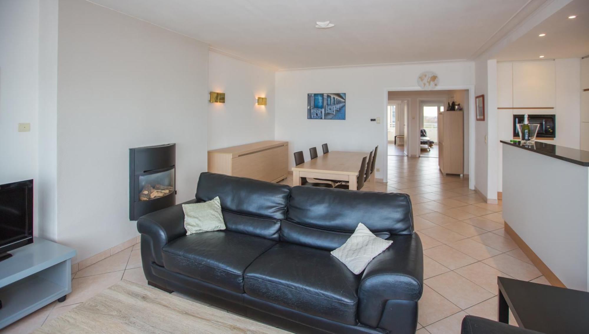 Bright Apartment With Sea View Oostende Ngoại thất bức ảnh