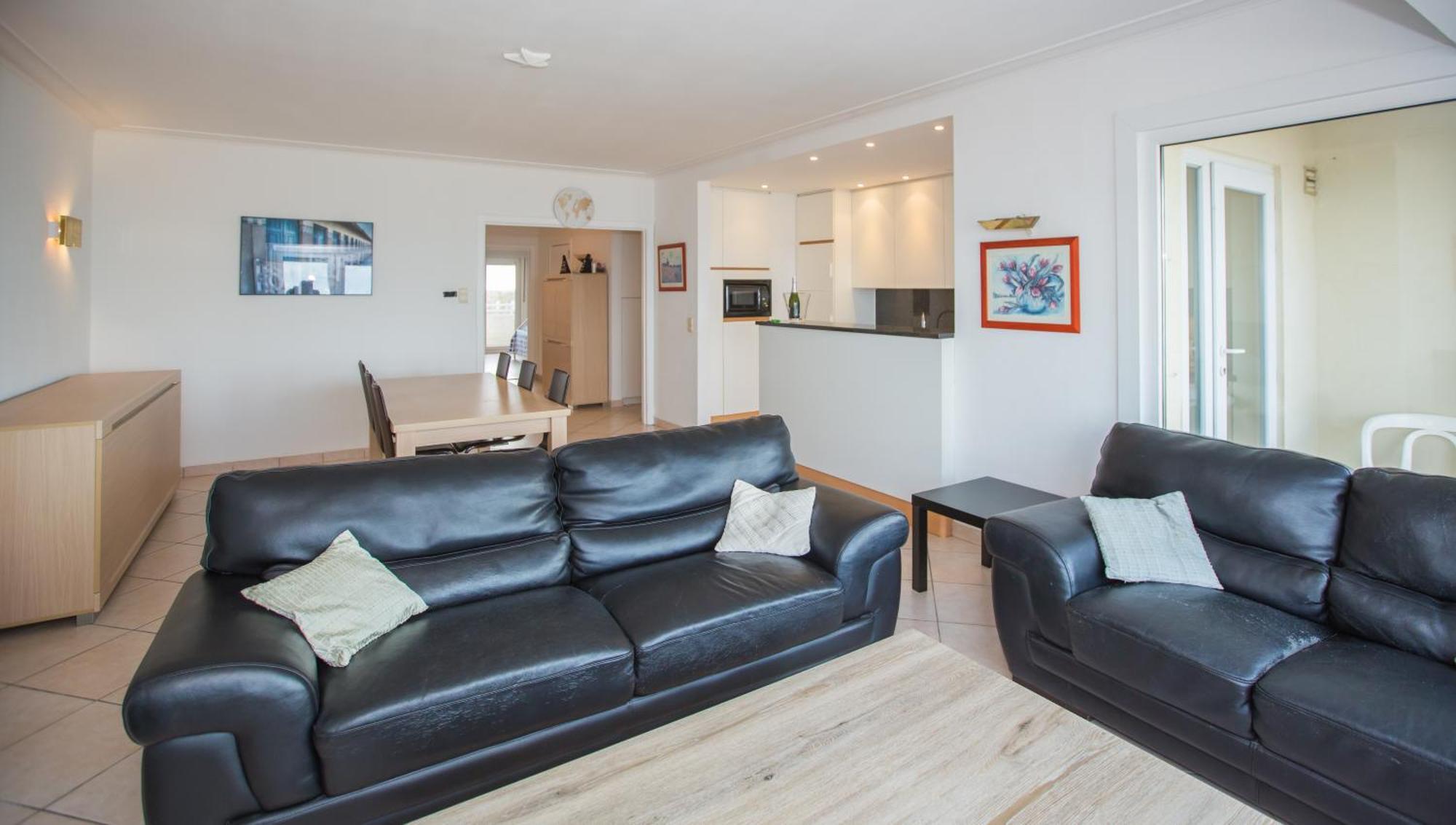 Bright Apartment With Sea View Oostende Ngoại thất bức ảnh