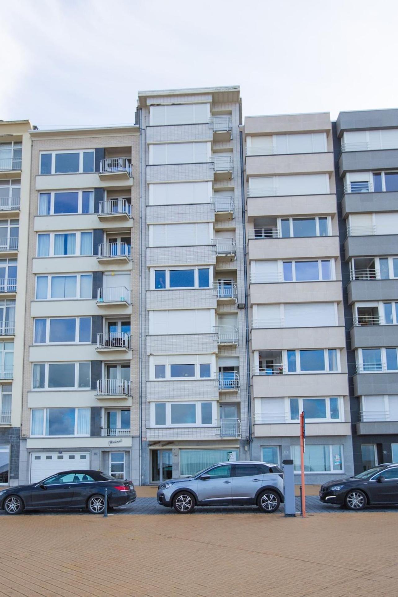 Bright Apartment With Sea View Oostende Ngoại thất bức ảnh
